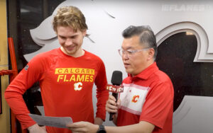 Flames TV Chinese - Connor Zary